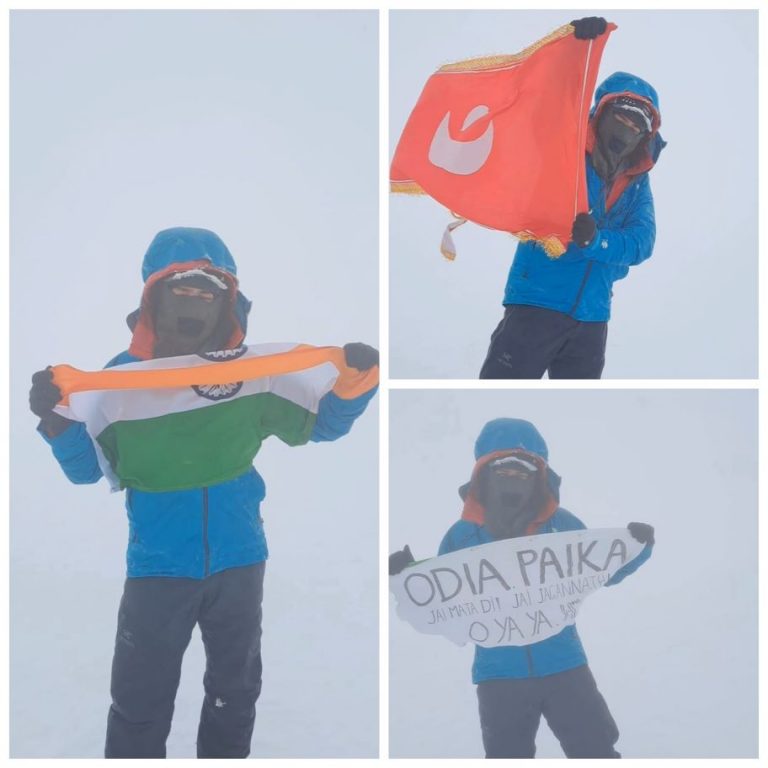 Sidharth Routray completes 7 top continental peaks
