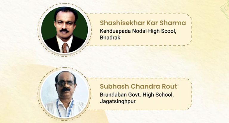 2 Odisha Educators Win National Awards To Teacher 2023 For Innovative Concepts Of Teaching