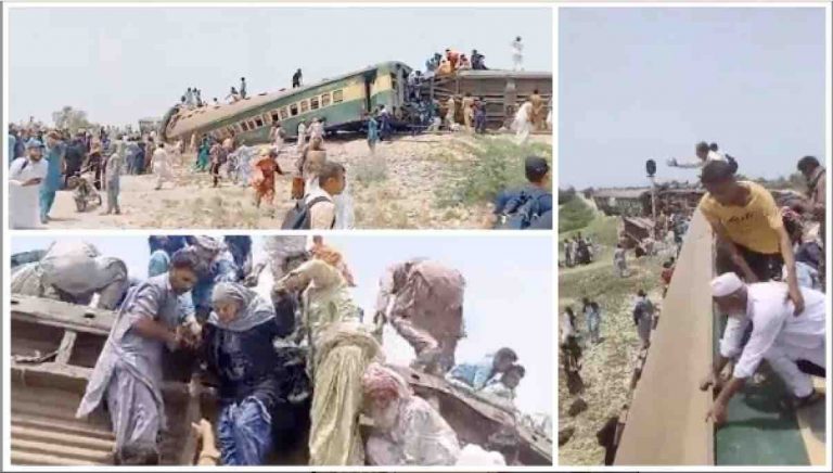 15 Killed, 50 Injured As 10 Coaches Of Hazara Express Train Derails In Pakistan