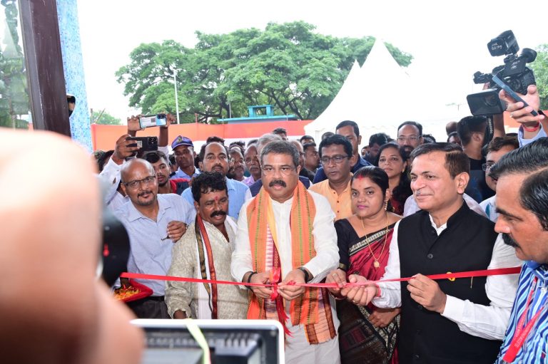Dharmendra Pradhan Dedicates Natural Gas-Based Crematorium To People In Bhubaneswar