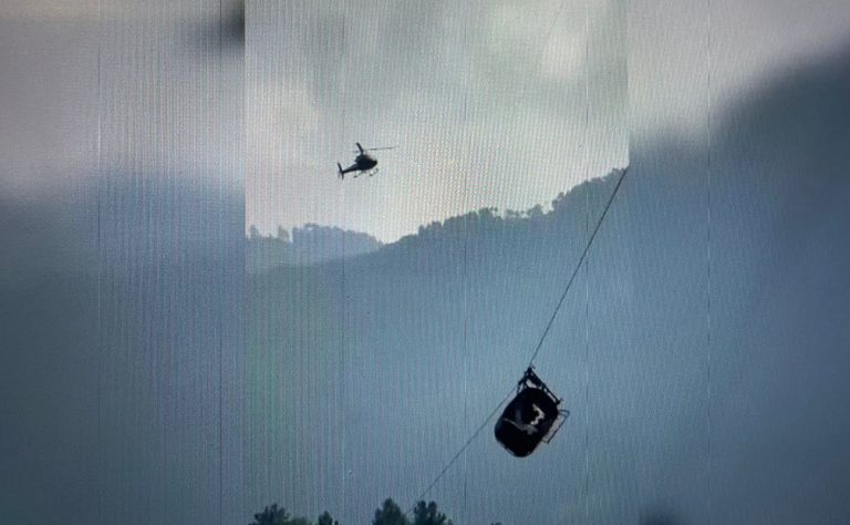 6 Children, Two Adults Stuck Mid-Air In Pakistan’s Cable Car; Chopper Rescues One Child