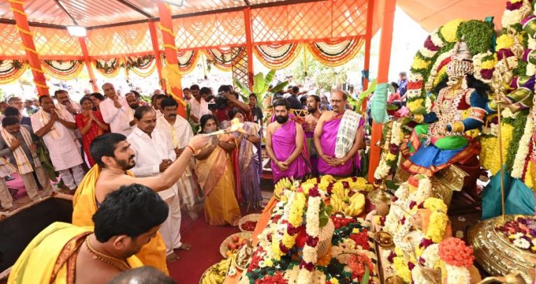 temple, church, mosque in telangana secretariat