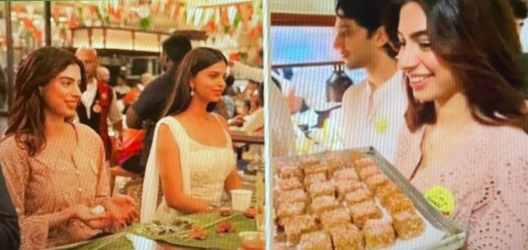 ‘The Archies’ Stars Gang Up To Serve Lunch At Mumbai Restaurant On Independence Day
