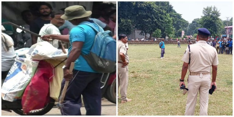 Ex-Jawan Strikes Terror By Waving Sword In Air To Seek Justice From Police In Odisha’s Cuttack
