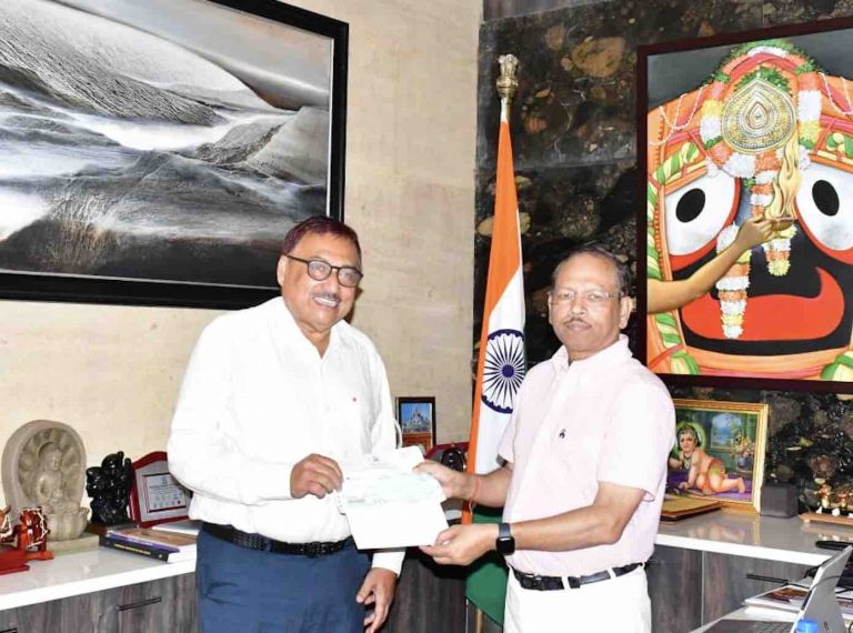 Odisha Advocate General Office Donates Rs 6.30 Lakh To CMRF