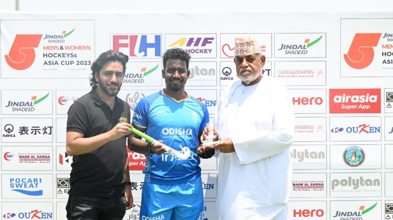 Dipsan Tirkey player of the match