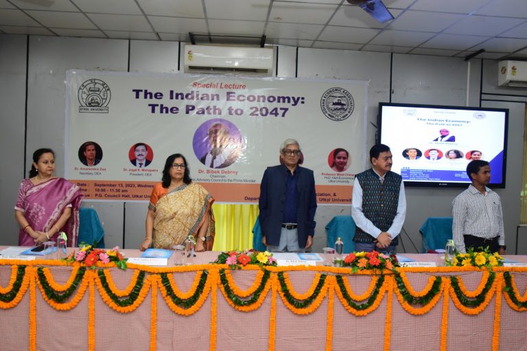 Bibek Debroy Delivers Special Lecture In Bhubaneswar; Stresses On Inclusive Growth