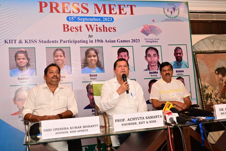 KIIT & KISS athletes for Asian Games