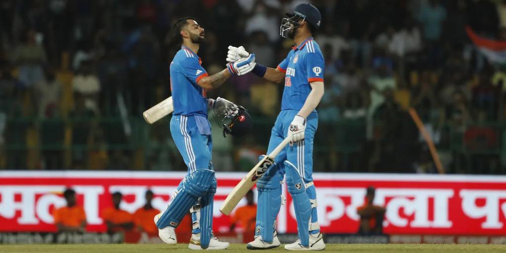 Kohli, Rahul hit unbeaten tons