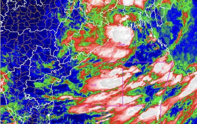 Low Pressure Over Bay Becomes Well Marked; Very Heavy Rain & Squall Alert For Odisha