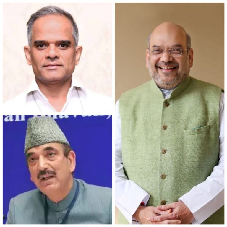 Niten chandra, Ghulam Nabi, Amit shah