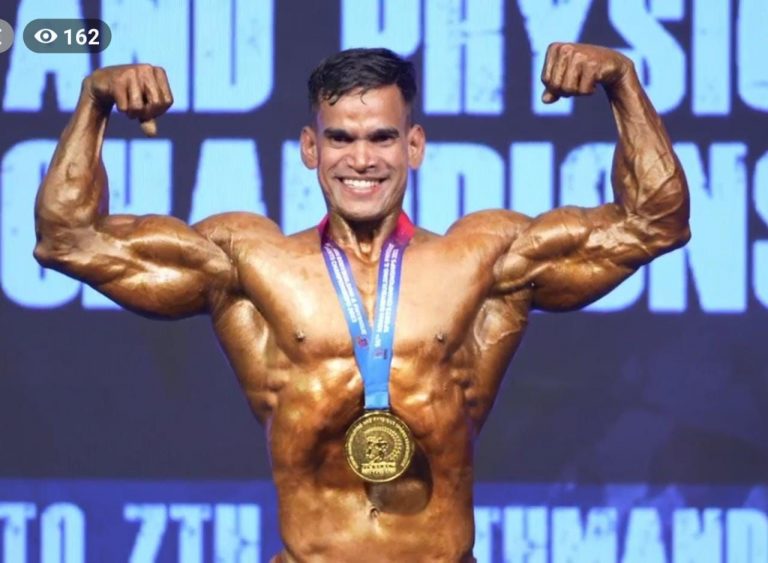 Odisha's Amit Bhuyan gold at Asian bodybuilding