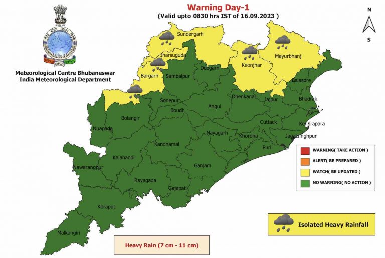Odisha May See Brief Lull After Heavy Downpour Today; 231% Excess Rain In Last 4 Days
