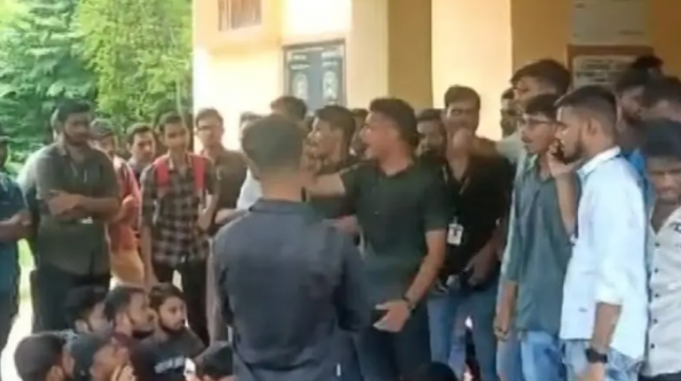 Odisha: Utkal University Students Stage Protest Over Lack Of Hostel Accommodation, Other Facilities