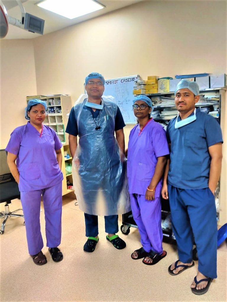 Tata Steel Medica Hospital team