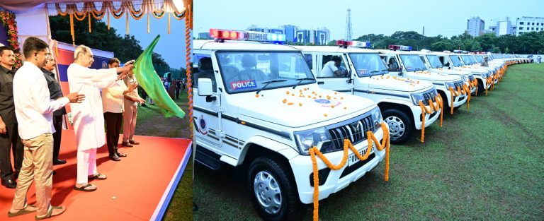 Odisha CM Flags Off 190 Police Vehicles To Enhance Operational Capacities