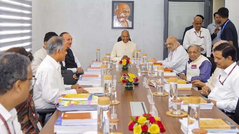one nation one election panel meeting