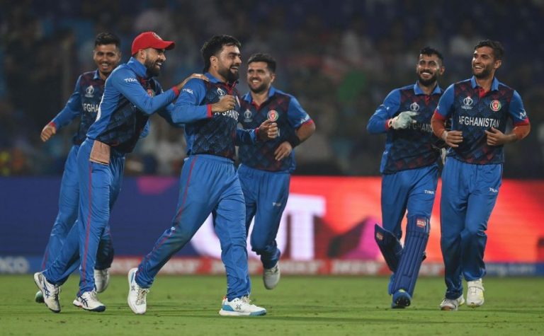 Afghan stun England