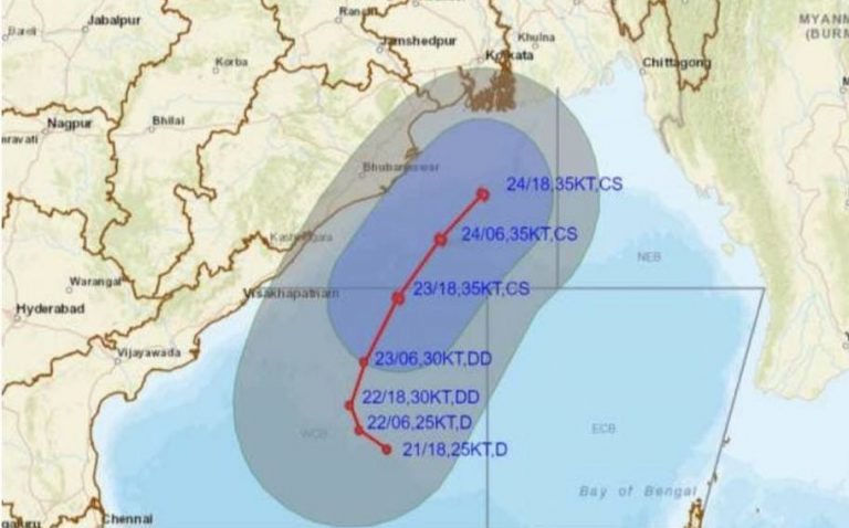 Cyclonic Storm Likely Over Bay Of Bengal By Oct 24; Check Track, Intensity & Wind Warning