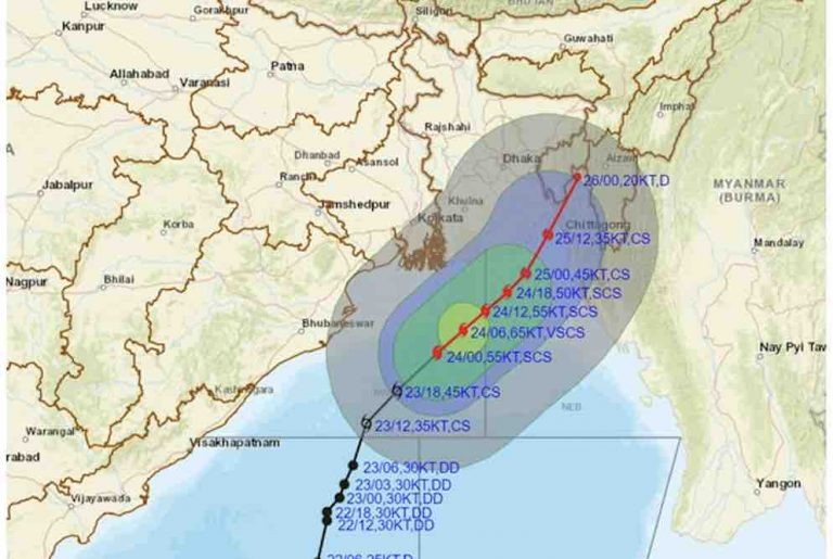 Hamoon In Bay Of Bengal To Intensify Into Very Severe Cyclonic Storm In 6 Hours