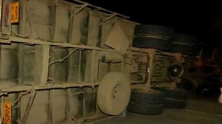 4 Die As Cattle-Laden Truck Overturns In Odisha’s Sambalpur