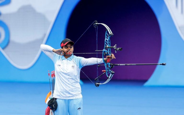 Jyothi sureka 3 gold medals asian games