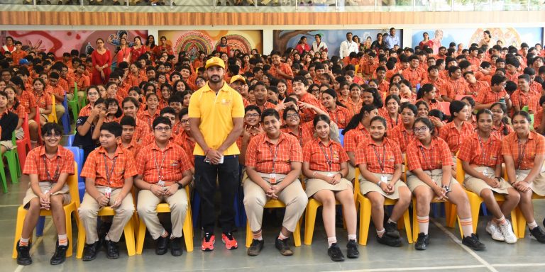 Odisha’s SAI International School Hosts Asian Games Silver Medallist Kishore Kumar Jena
