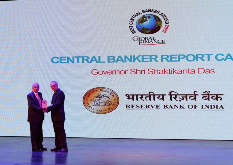 RBI Governor Shaktikanta Das Awarded For ‘A+’ Rating In Global Finance Central Banker Report