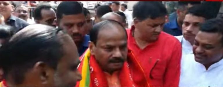 Governor-Designate Raghubar Das Visits Puri For Prayers At Jagannath Temple Ahead Of Swearing-In Tomorrow