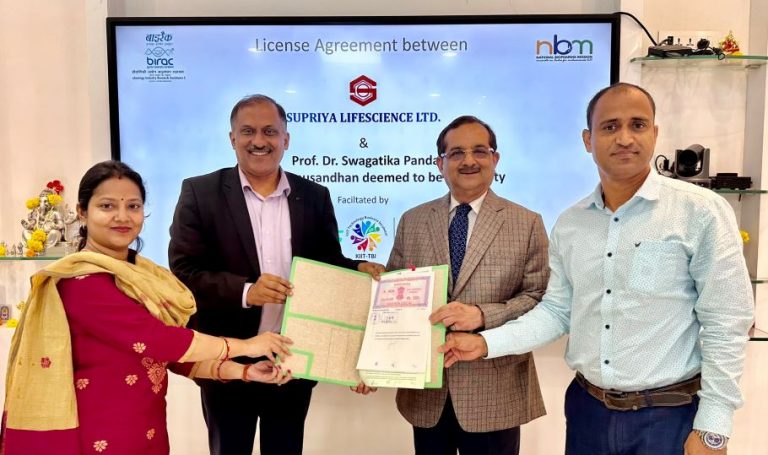 SOA faculty Swagatika pandey patented oral cancer screening test