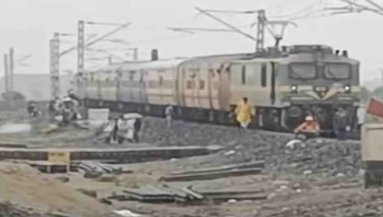 Odisha: Train Services Hit As Soil Underneath Rly Tracks Caves In