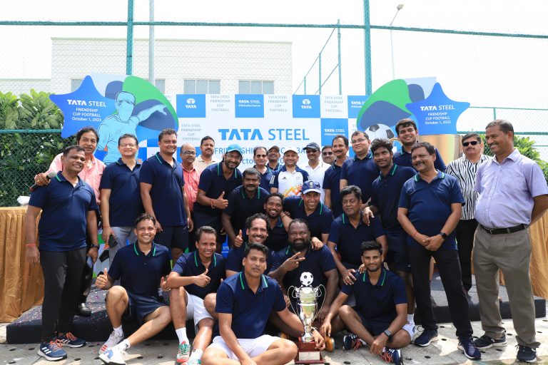 Tata Steel XI Beat Officers XI To Win Friendship Cup Football Tournament In Bhubaneswar