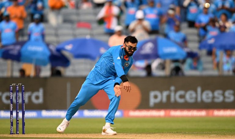 India Vs Bangladesh WC: Virat Kohli Bowls Remaining Over As Hardik Pandya Walks Off With Ankle Injury
