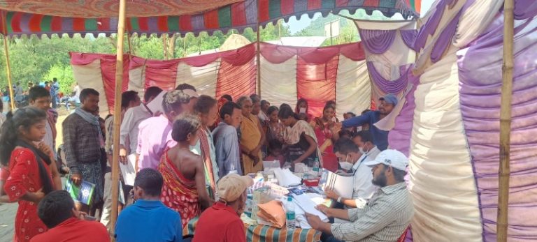 health camp in kotia