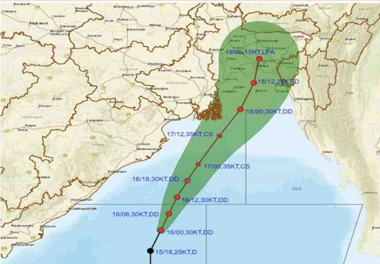 Deep Depression Over Bay To Intensify Further, Cross Bangladesh Coast By Nov 18