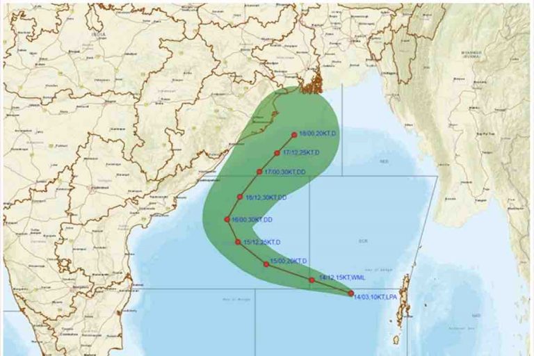 Low Pressure Over Bay May Turn Into Deep Depression & Reach Odisha Coast By Nov 17