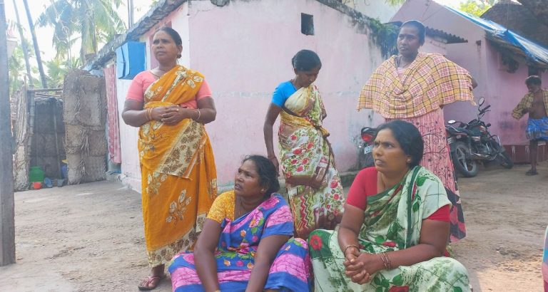 Tamil Nadu female sanitation workers