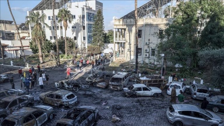 Gaza hospitals not functioning