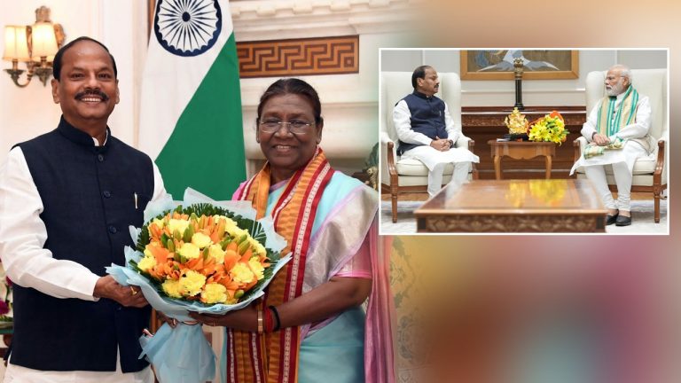 Odisha Governor Raghubar Das Meets President Droupadi Murmu, PM Modi In New Delhi