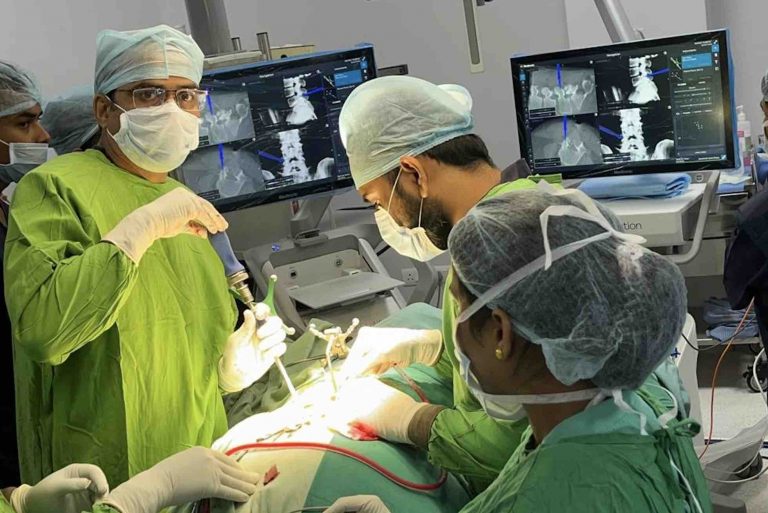 KIMS-Bhubaneswar Performs Spine Surgery Using New Technique
