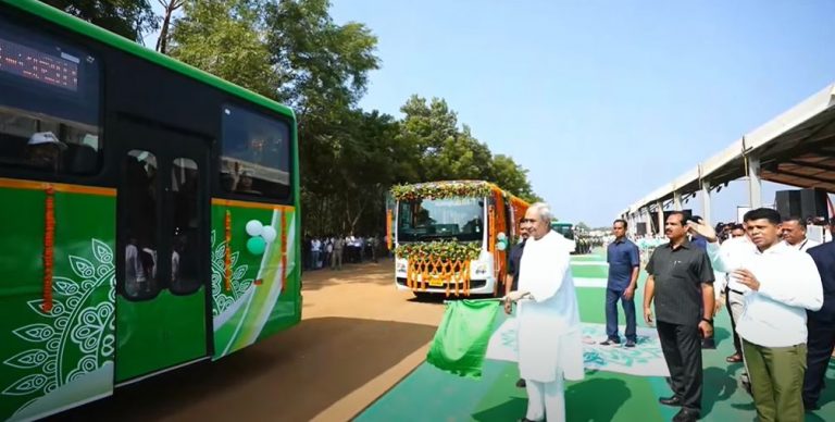 Naveen Patnaik Launches LAccMI Scheme In Odisha’s Kalahandi, Takes A Bus Ride