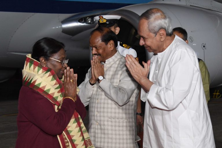 President Droupadi Murmu Arrives In Bhubaneswar On 2-Day Odisha Visit