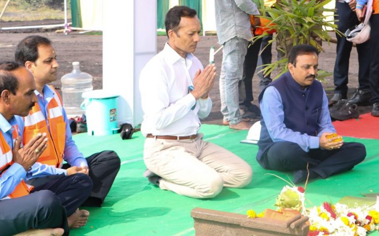 Naveen Jindal bhumi pujan Paradip port western dock