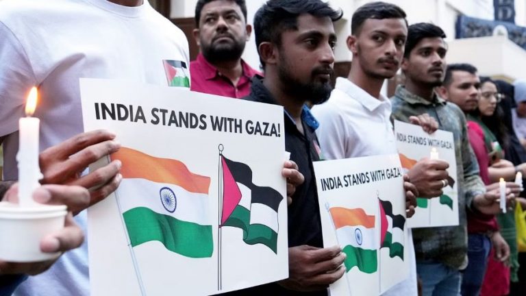 Palestine support Bengaluru protest