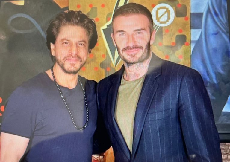 Shah Rukh Khan Has This Advice For David Beckham