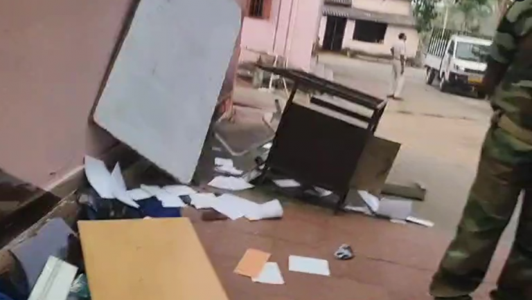 Police Station Vandalised By Unruly Group In Odisha’s Bargarh