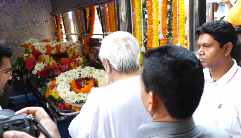 Ex-Odisha Speaker Maheswar Mohanty’s Mortal Remains Taken To Assembly, Sankha Bhawan; CM Pays Last Respect