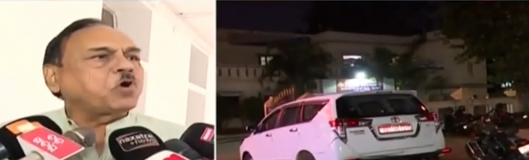 BJD MLA Bhupinder Singh’s Vehicle Meets With Accident In Bhubaneswar