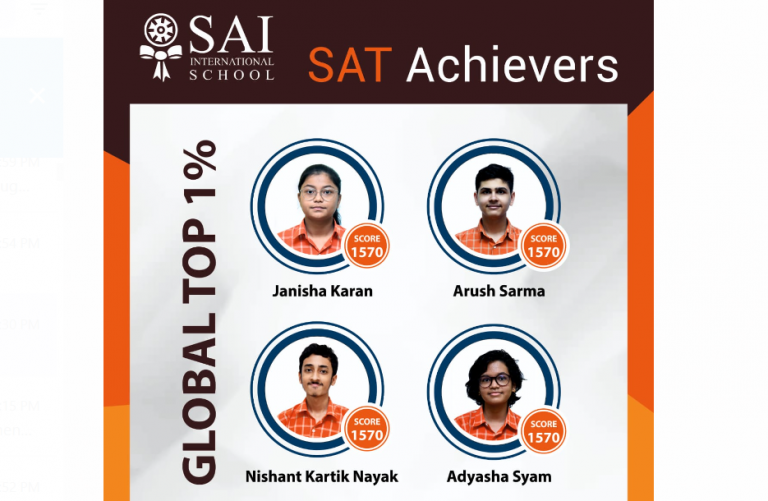 Odisha: SAI International School Students Shine In SAT Exam