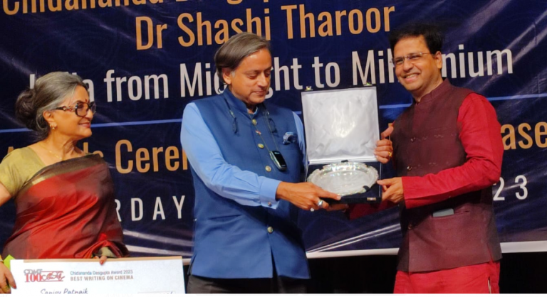 Odia Author Sanjoy Patnaik Conferred Chidananda & Supriya Dasgupta Award 2023